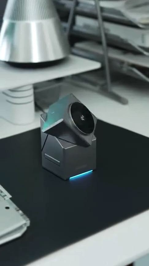 Qi2 15W 3-in-1 Touch Auto-Rotation Magnetic Wireless Charger